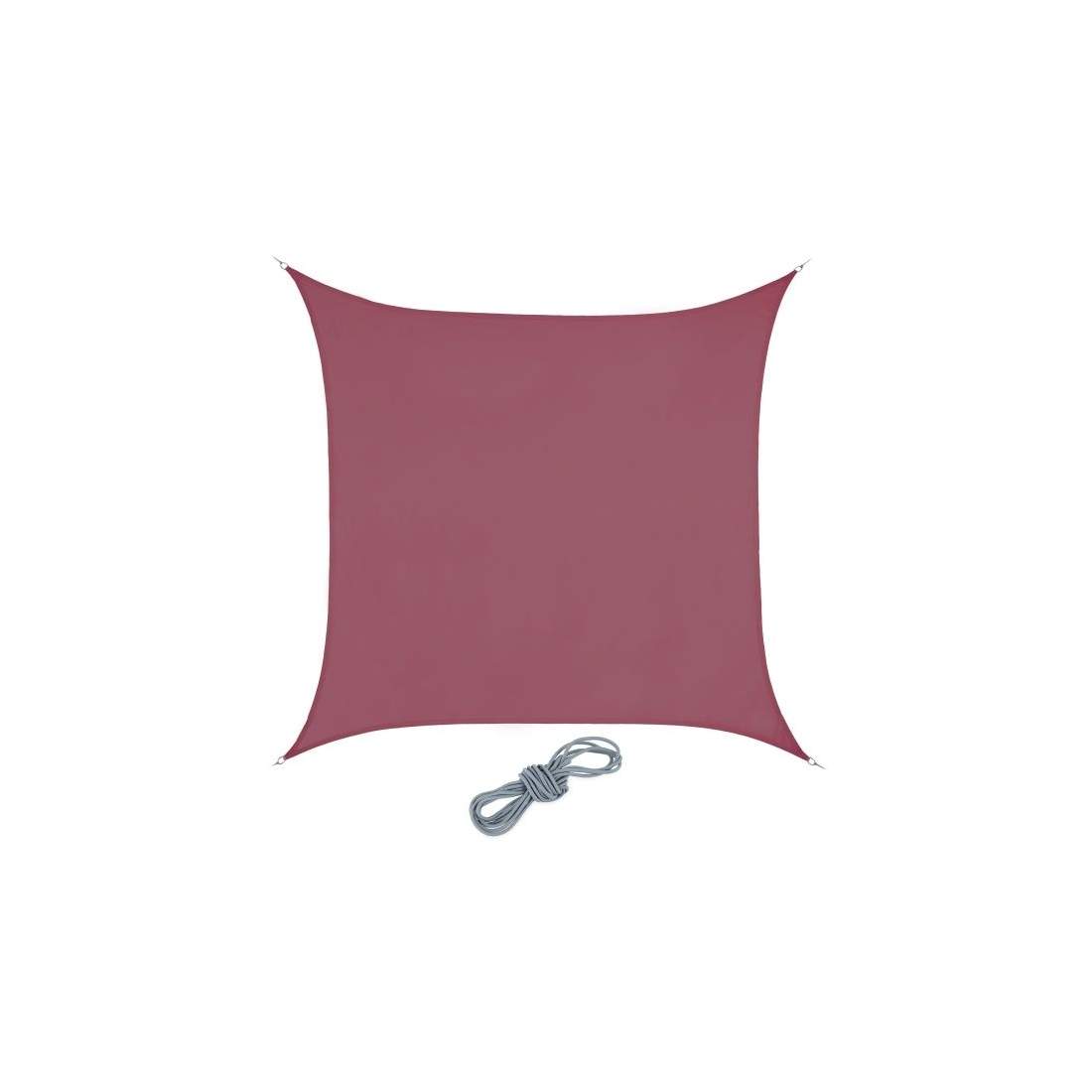 Sun sail square vinröd | Hem & Hobby - Hem & Hushåll - Balkong | Pryloteket