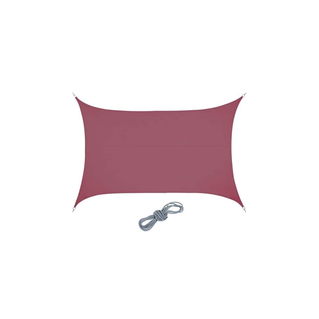 Solsegel rektangulär vinröd | Hem & Hobby - Hem & Hushåll - Balkong | Pryloteket