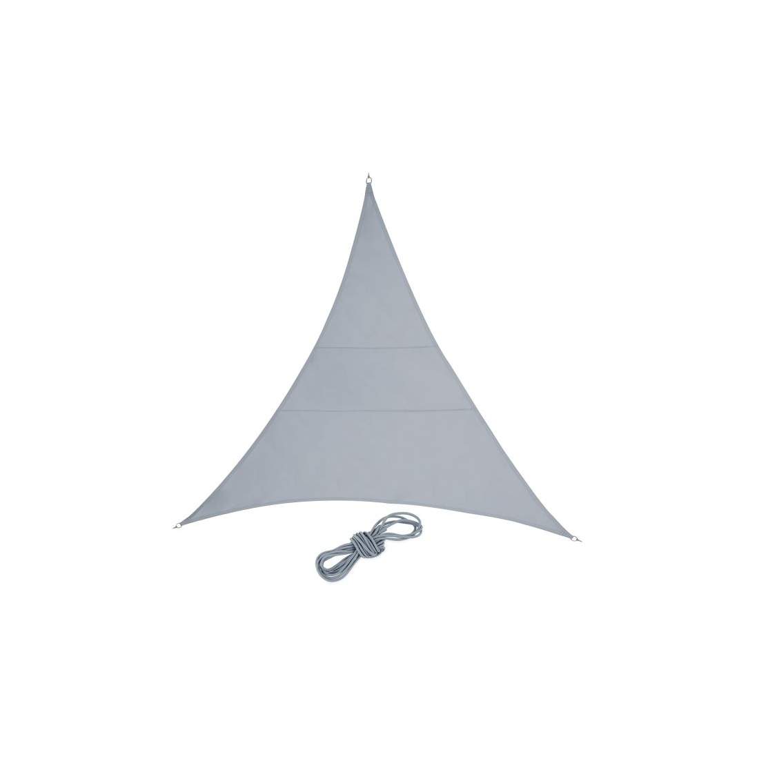 Solsegel polyester triangulär ljusgrå | Hem & Hobby - Hem & Hushåll - Balkong | Pryloteket