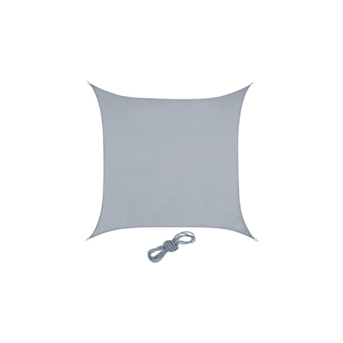 Solsegel kvadrat ljusgrå | Hem & Hobby - Hem & Hushåll - Balkong | Pryloteket