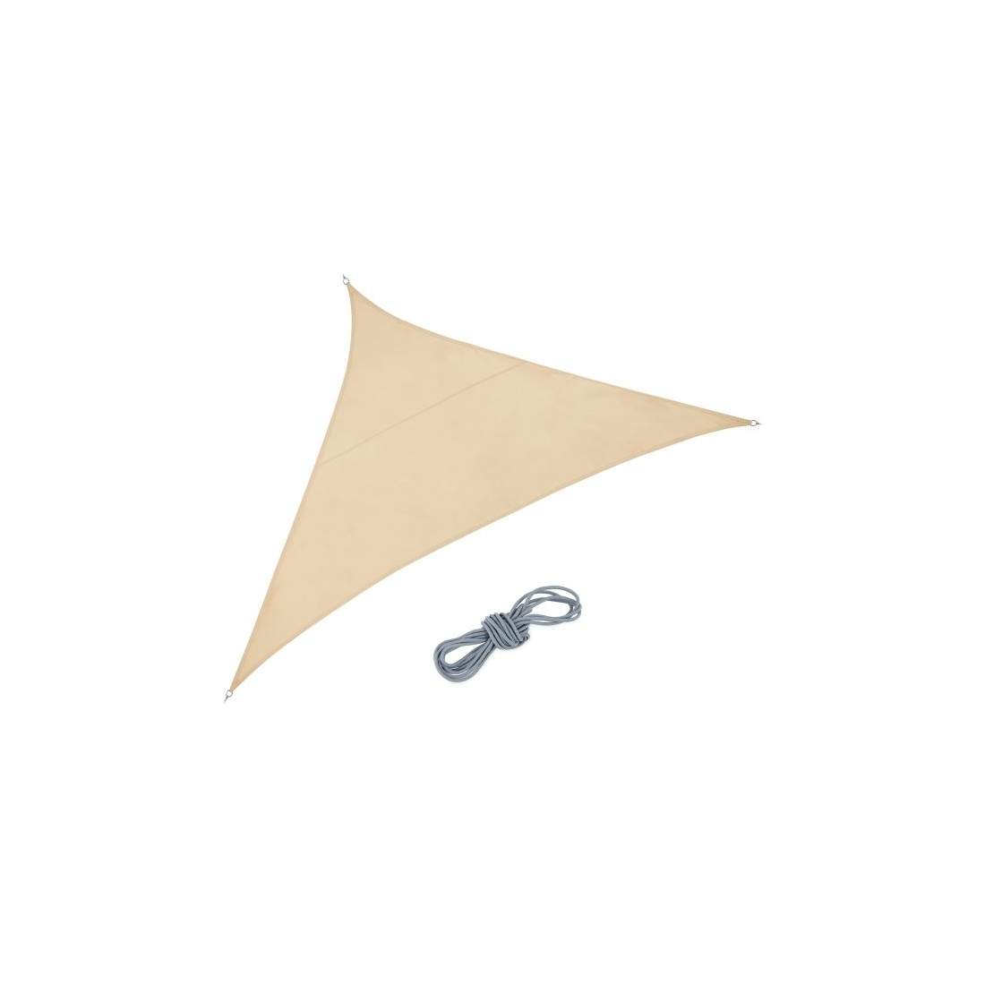 Solsegel polyester triangulär sand | Hem & Hobby - Hem & Hushåll - Balkong | Pryloteket