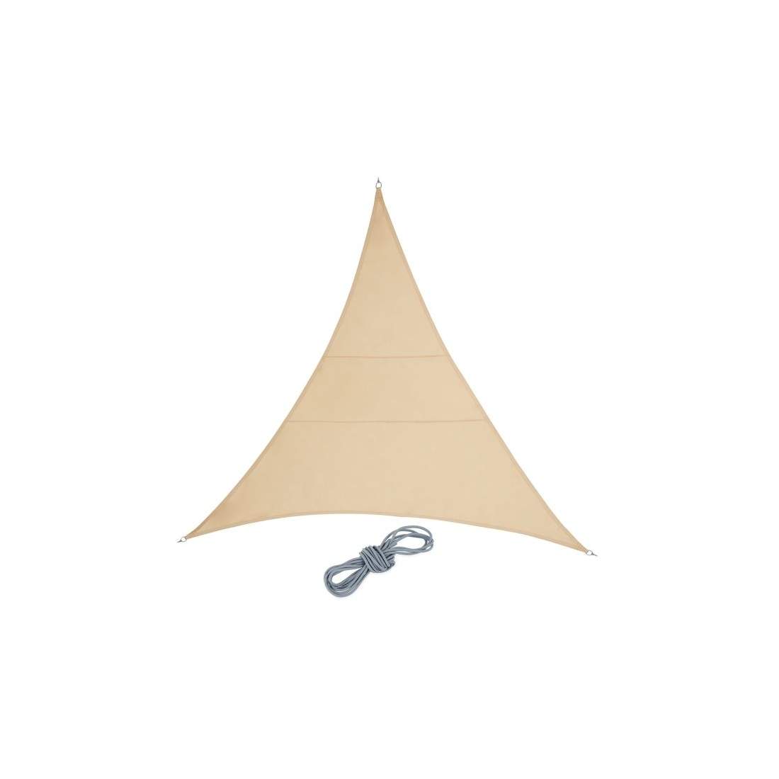 Solsegel polyester triangulär sand | Hem & Hobby - Hem & Hushåll - Balkong | Pryloteket