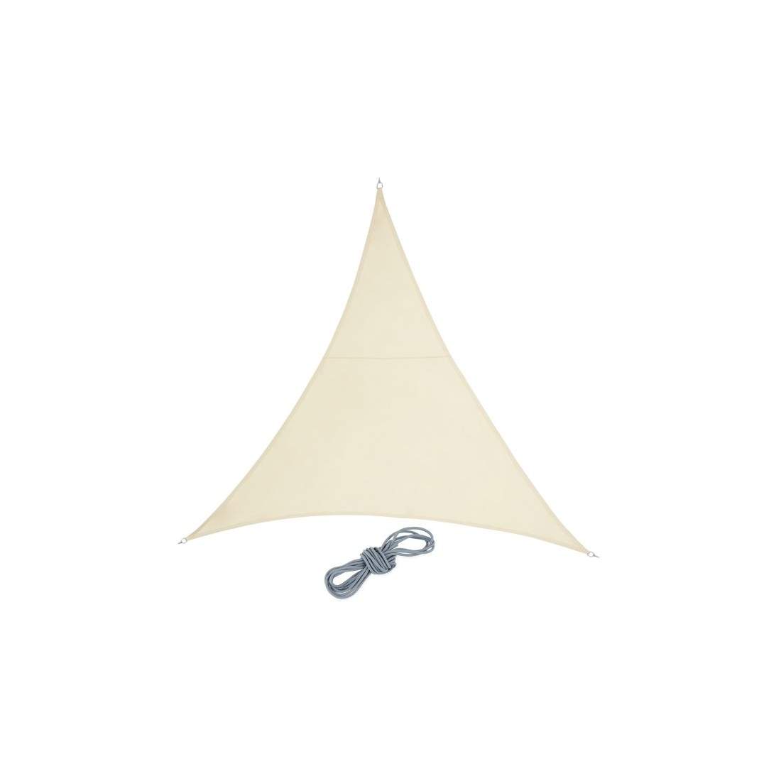 Solsegel polyester triangulär beige | Hem & Hobby - Hem & Hushåll - Balkong | Pryloteket