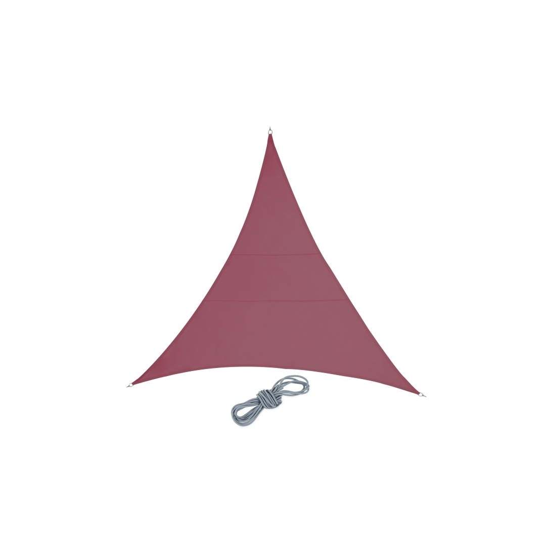 Solsegel polyester triangulär vinröd | Hem & Hobby - Hem & Hushåll - Balkong | Pryloteket