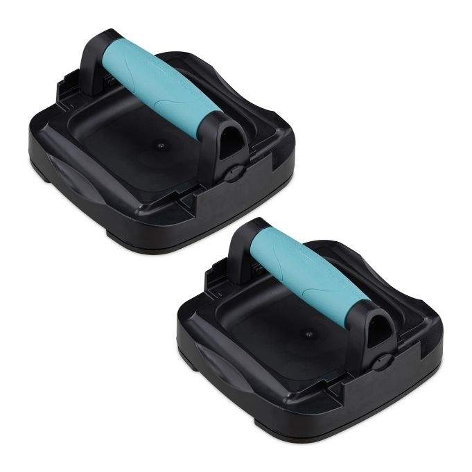 Push-up handtag med hjul, set om 2 | Sport & Fritid - Träning - Träningsredskap | Pryloteket