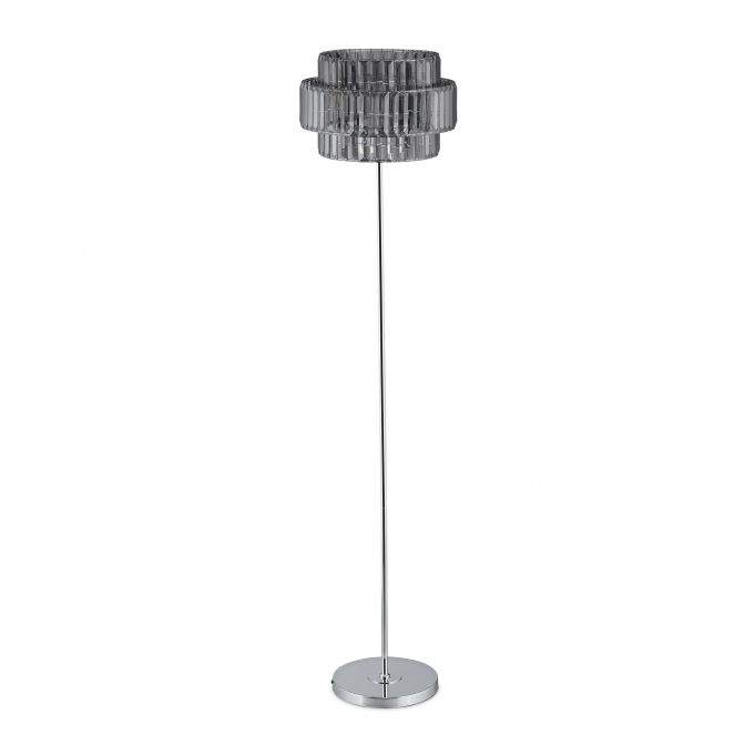 Gulvlampe krystalgrå