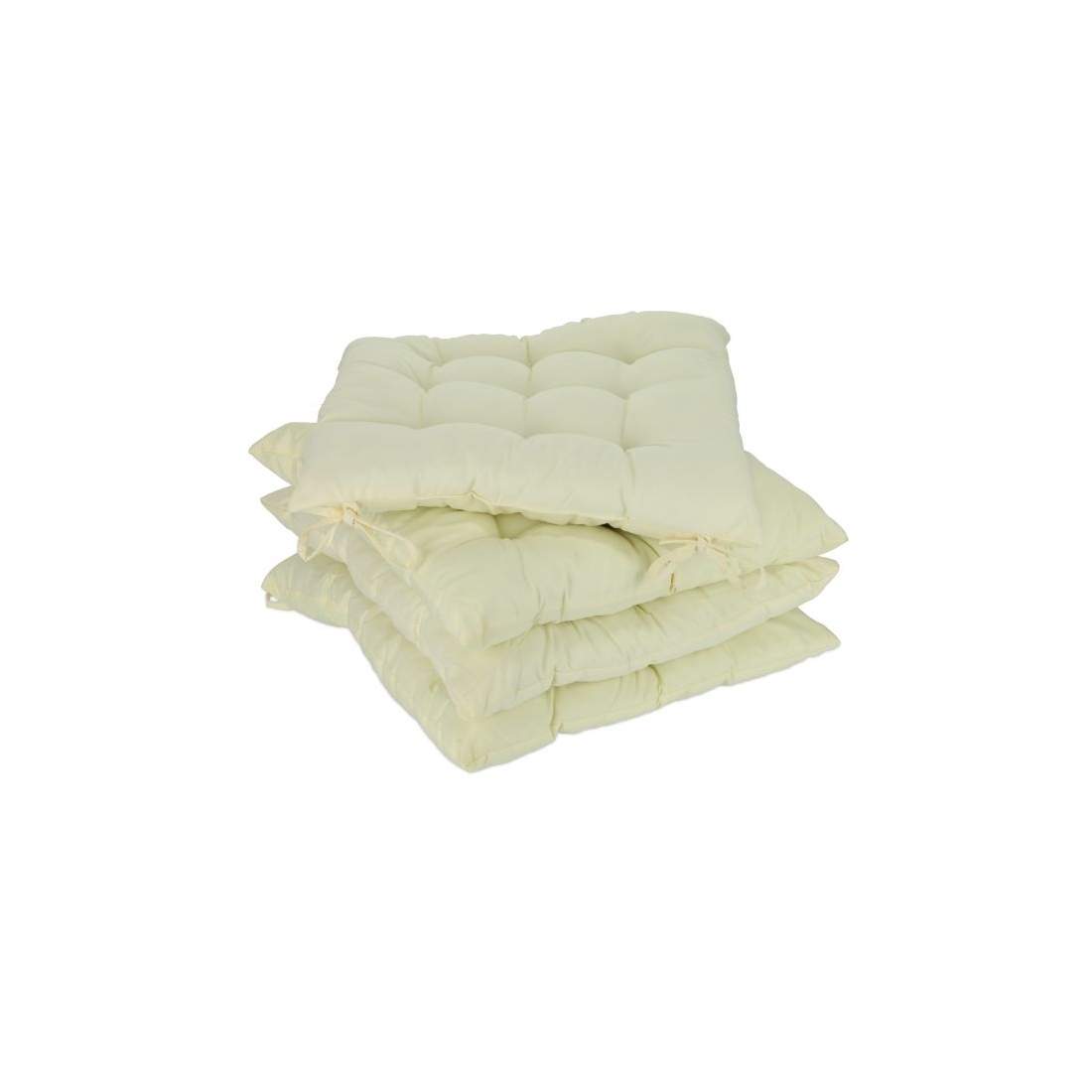 Kuddbeige set om 4 | Hem & Hobby - Hem & Hushåll - Balkong | Pryloteket