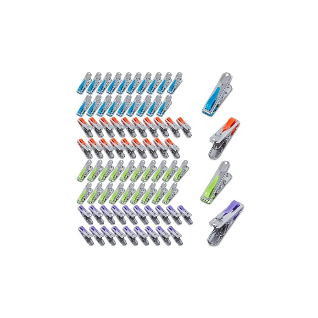 80 klädnypor i rostfritt stål | Hem & Hobby - Hem & Hushåll - Textil - Handdukar | Pryloteket