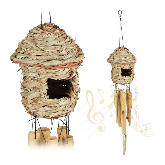 Bambu vindspel set om 2 | Hem & Hobby - Hem & Hushåll - Balkong | Pryloteket