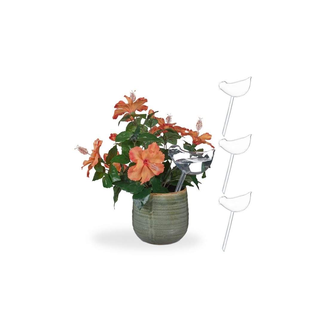 Självvattnande fågelset om 4 | Elektronik - Tillbehör Mobil & Surfplatta - Skärmskydd - LG | Pryloteket