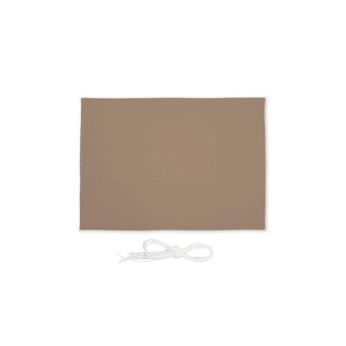 Solsegel rektangulär rödbrun | Hem & Hobby - Hem & Hushåll - Balkong | Pryloteket