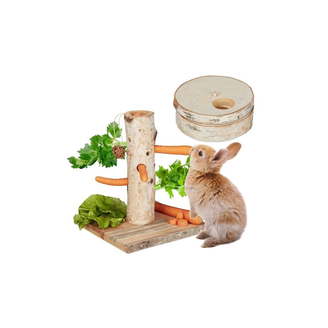 Kanin legetøj i 2 dele