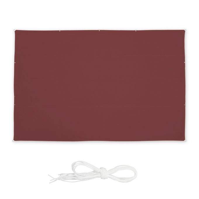 Solsegel rektangulär rödbrun | Hem & Hobby - Hem & Hushåll - Balkong | Pryloteket