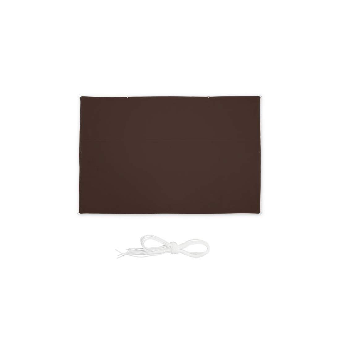 Solsegel rektangulärt brunt | Hem & Hobby - Husdjur | Pryloteket