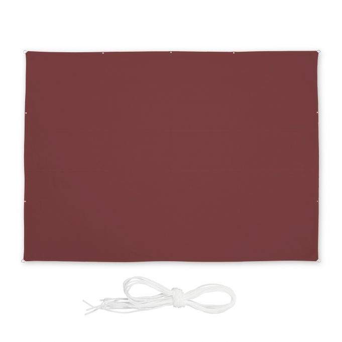 Solsegel rektangulär rödbrun | Hem & Hobby - Hem & Hushåll - Balkong | Pryloteket