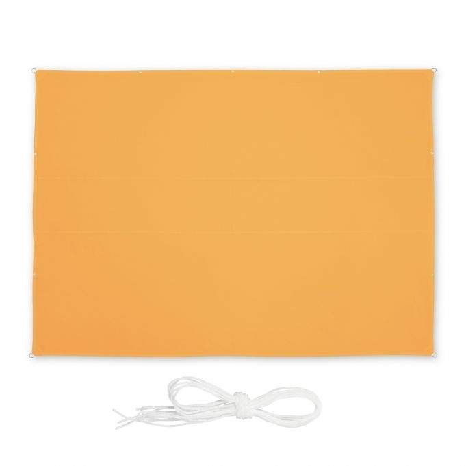 Solsejler rektangulær gul