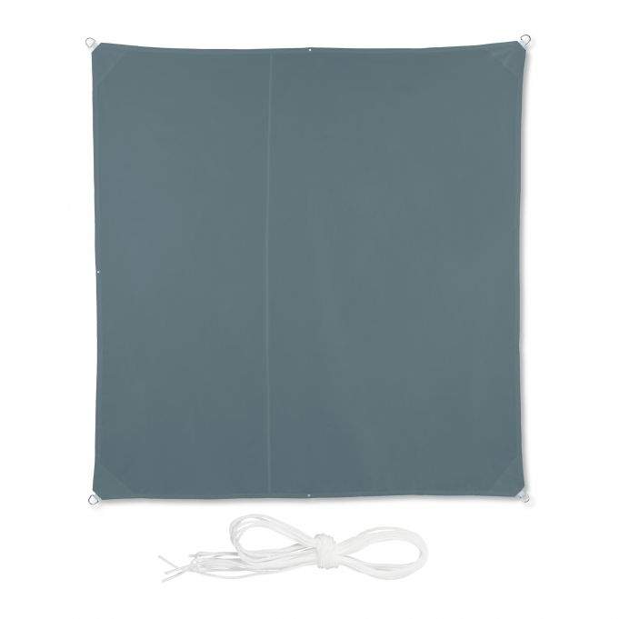 Solsejl rektangulært mørkeblåt