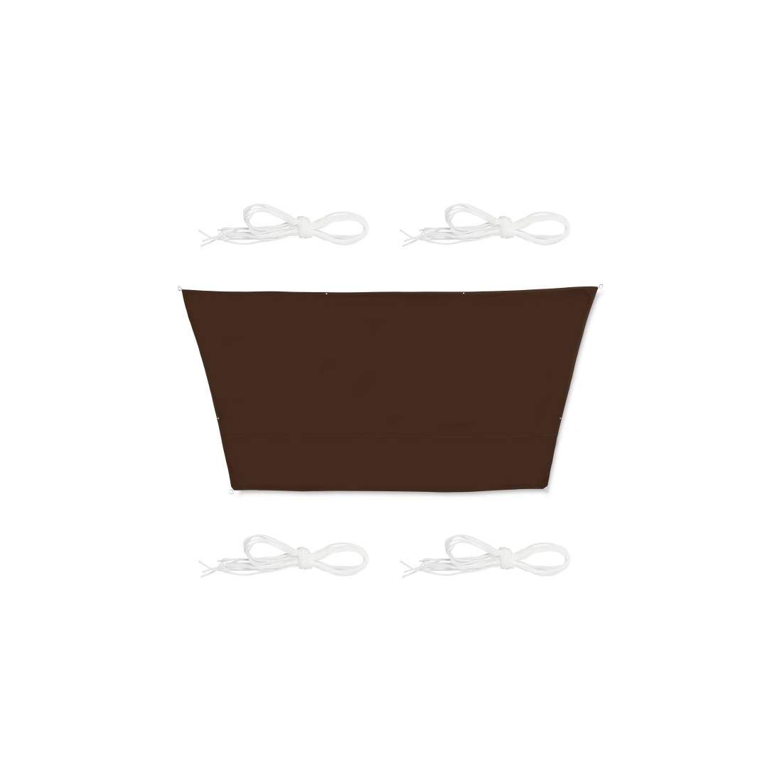 Solsegel trapetsformad grå | Hem & Hobby - Hem & Hushåll - Balkong | Pryloteket