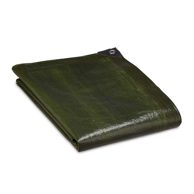 Grøn presenning 140 g/m²
