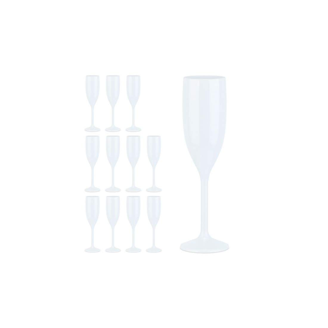 Champagneglas i plast - uppsättning om 12 | Hem & Hobby | Pryloteket