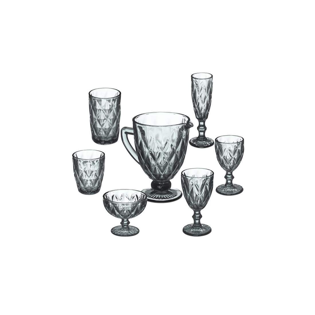 Set med 7 gråa glas | Elektronik - Tillbehör Mobil & Surfplatta - Skärmskydd - LG | Pryloteket