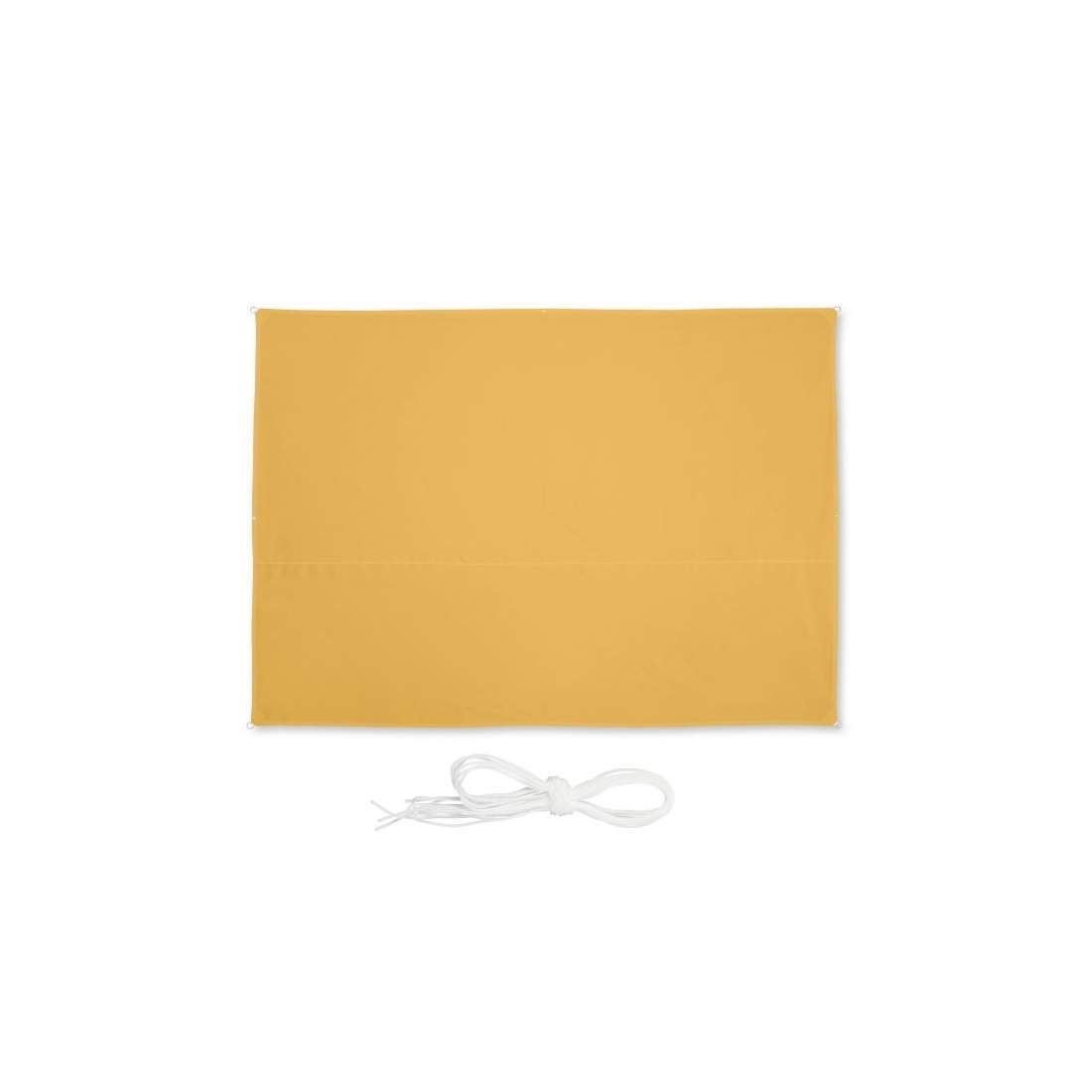 Solsegel rektangulärt gult | Hem & Hobby - Hem & Hushåll - Trädgårdsartiklar - Parasoll | Pryloteket