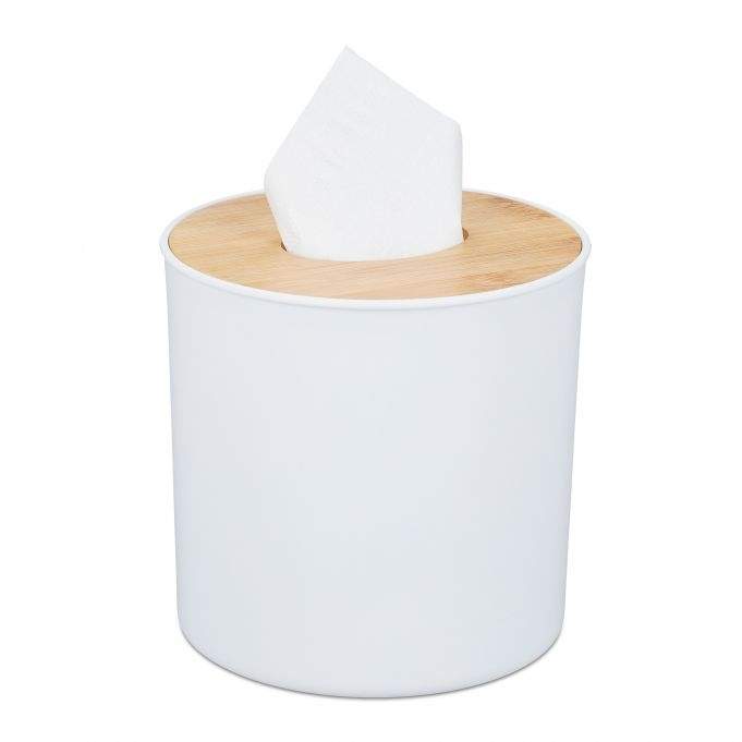 Kosmetisk papiræske med låg