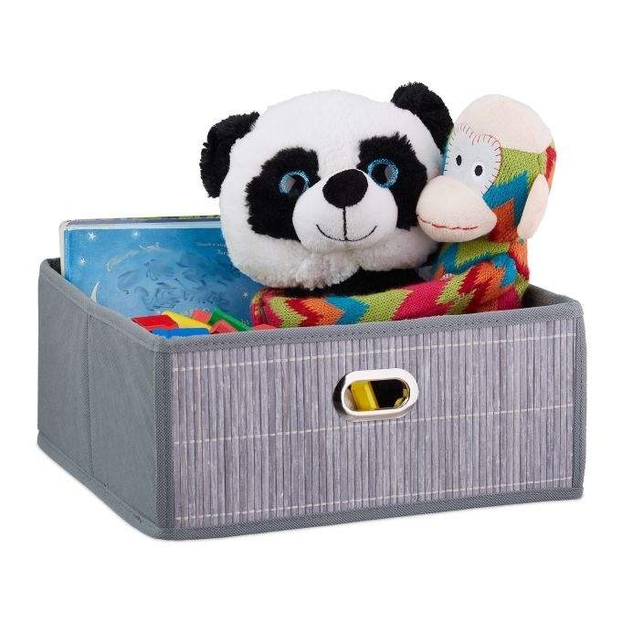 Opbevaringskurv Bamboo Flat