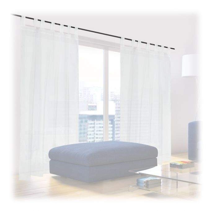 Gardiner sæt af 2 hvide