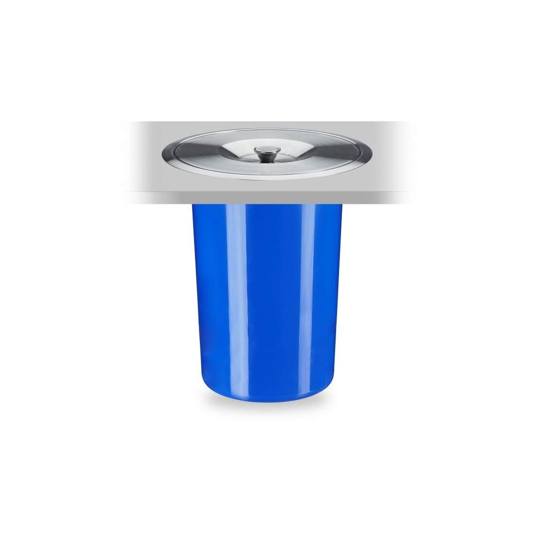 Avfallsbehållare för bänkskiva 8 liter