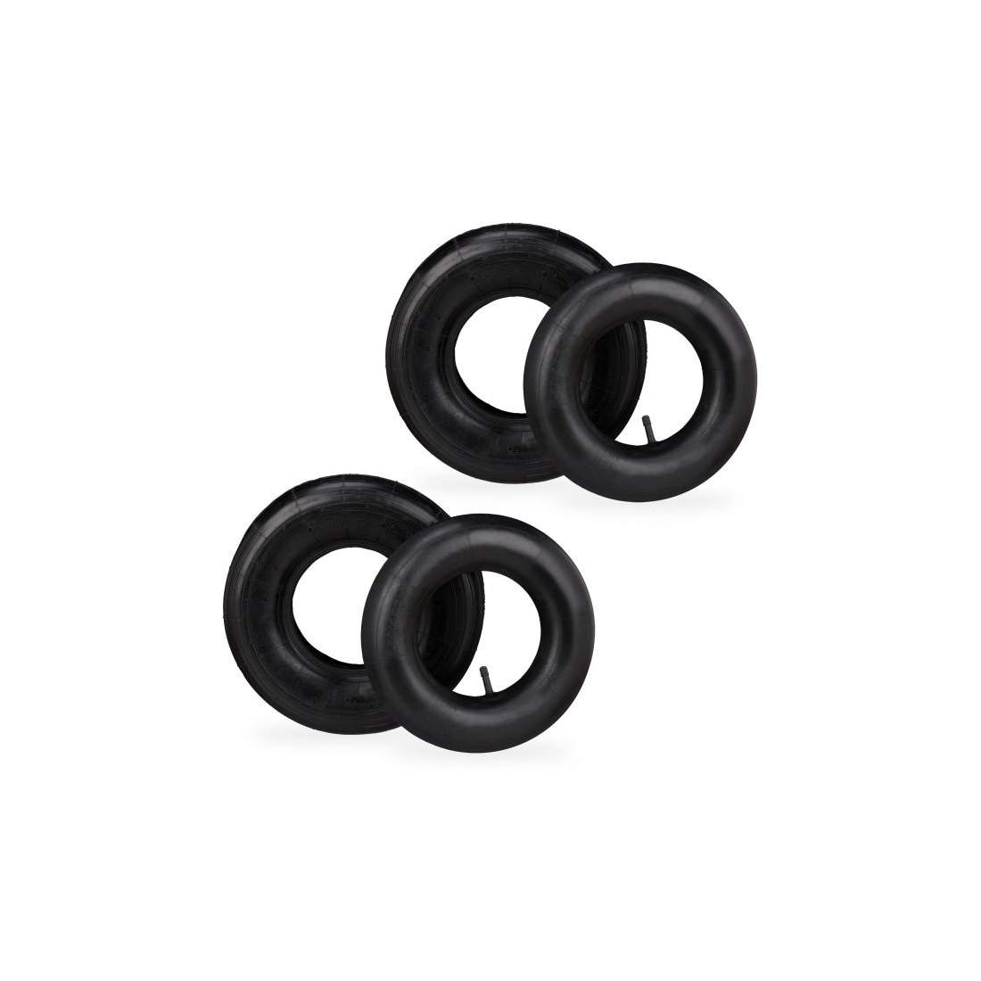 Hjulsats för skottkärra med rör 4.00-6"" | Hem & Hobby - Hem & Hushåll - Trädgårdsartiklar - Skottkärror - Skottkärrehjul | Pryloteket