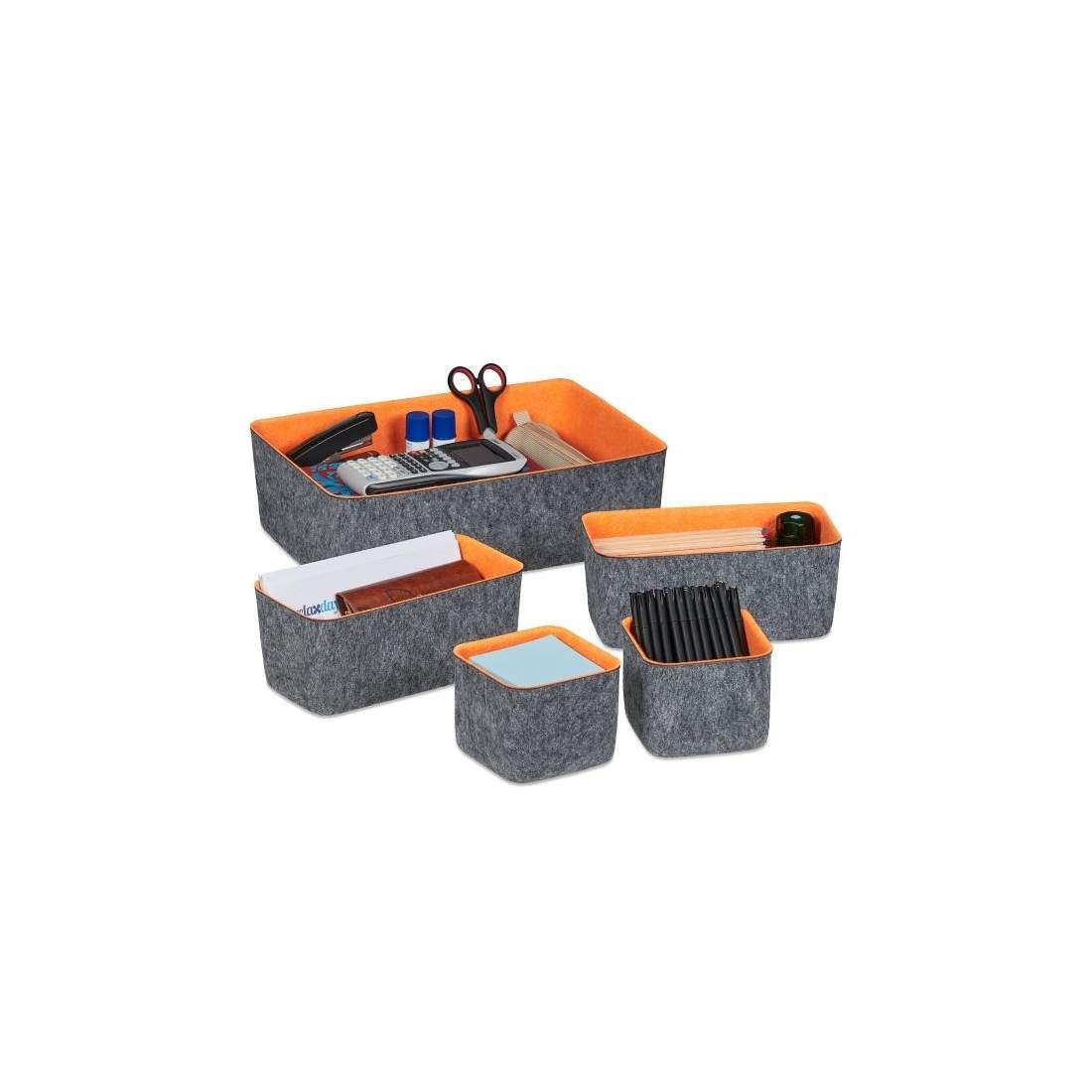 lådavdelare i 5 delar Filt | Mode & Accessoarer - Accessoarer | Pryloteket