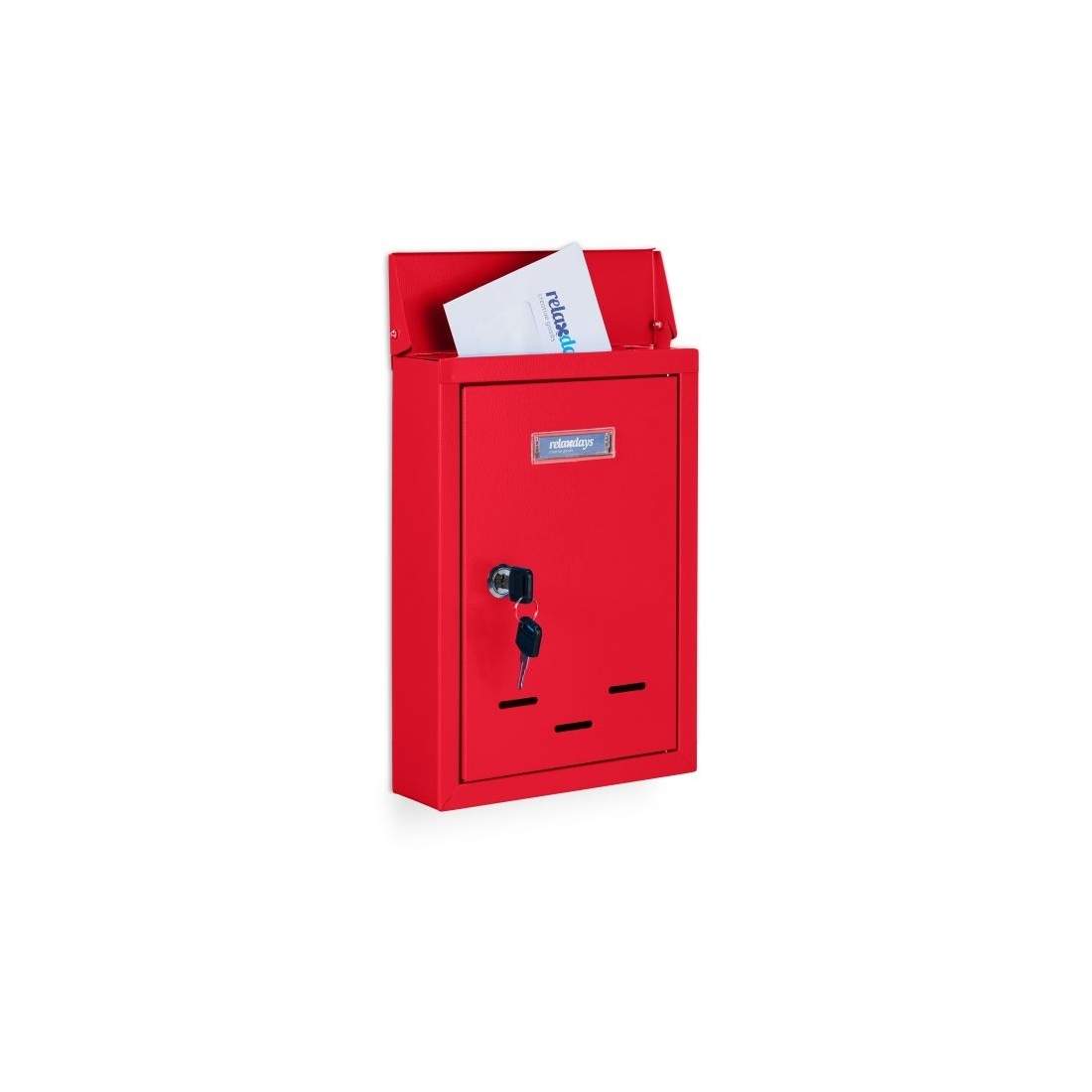 Brevlåda med namnskylt | Hem & Hobby | Pryloteket