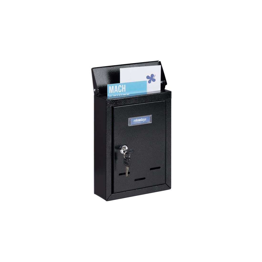 Brevlåda med namnskylt | Hem & Hobby | Pryloteket