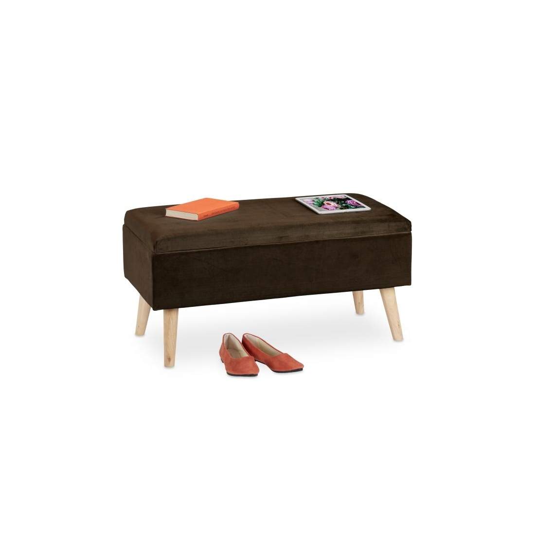 Vägghylla med kroklist | Mode & Accessoarer - Accessoarer | Pryloteket