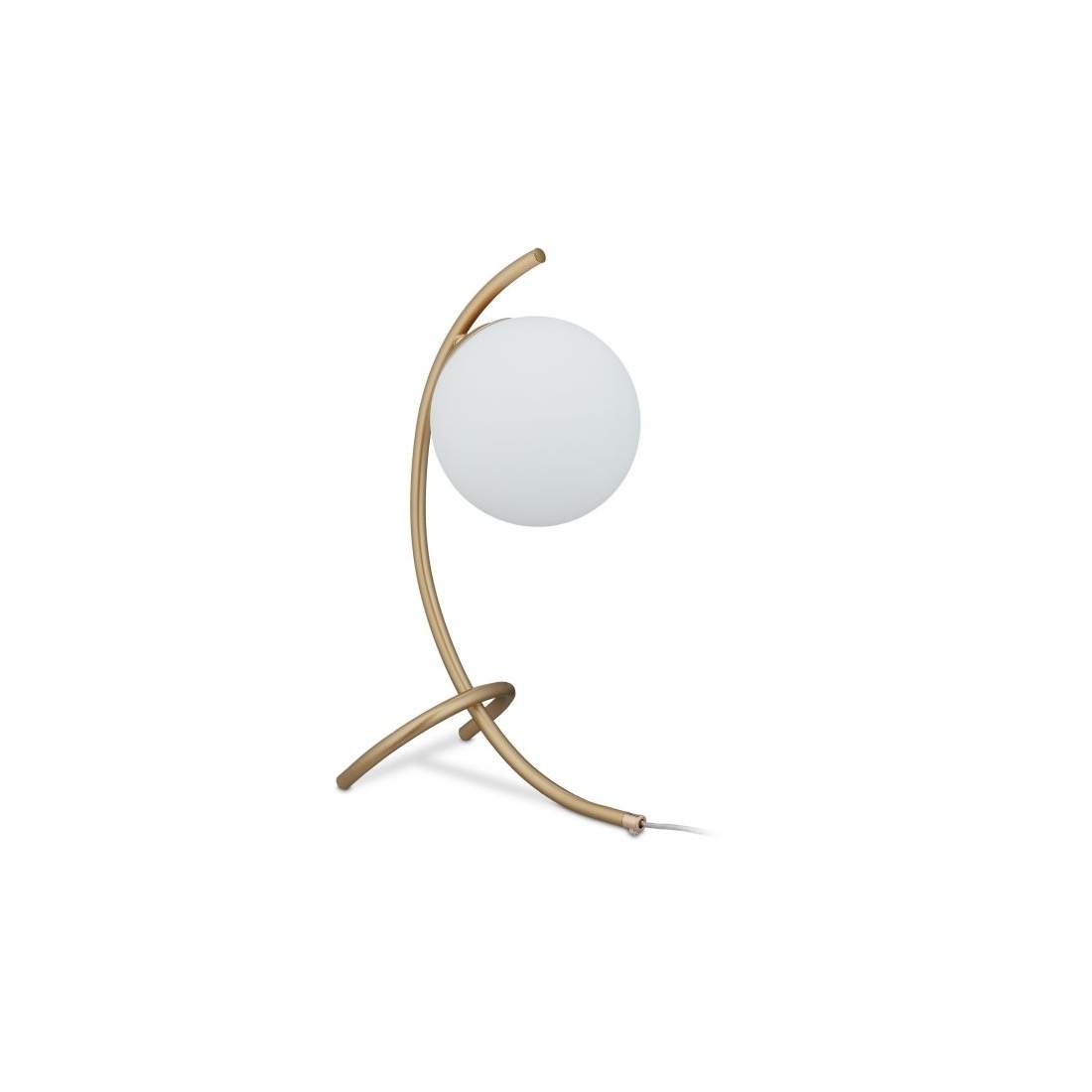 Välvd bordslampa med klotform | Hem & Hobby | Pryloteket