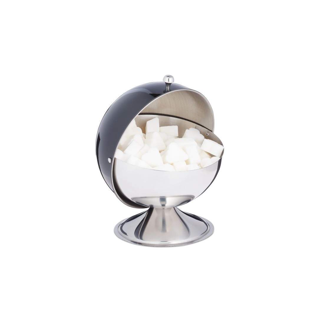 Sockerskål i rostfritt stål | Hem & Hobby - Hem & Hushåll - Kök - Köksredskap - Lock | Pryloteket