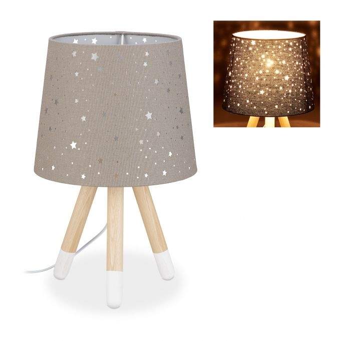 Bordlampe Børneværelse Stjerner
