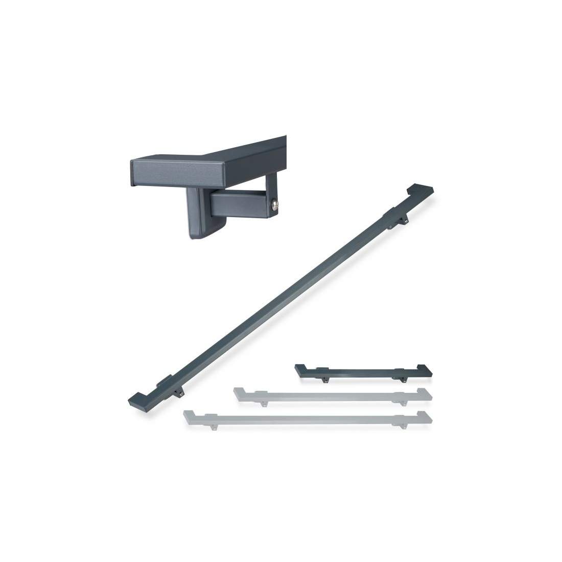 Handräcke i aluminium | Hem & Hobby | Pryloteket