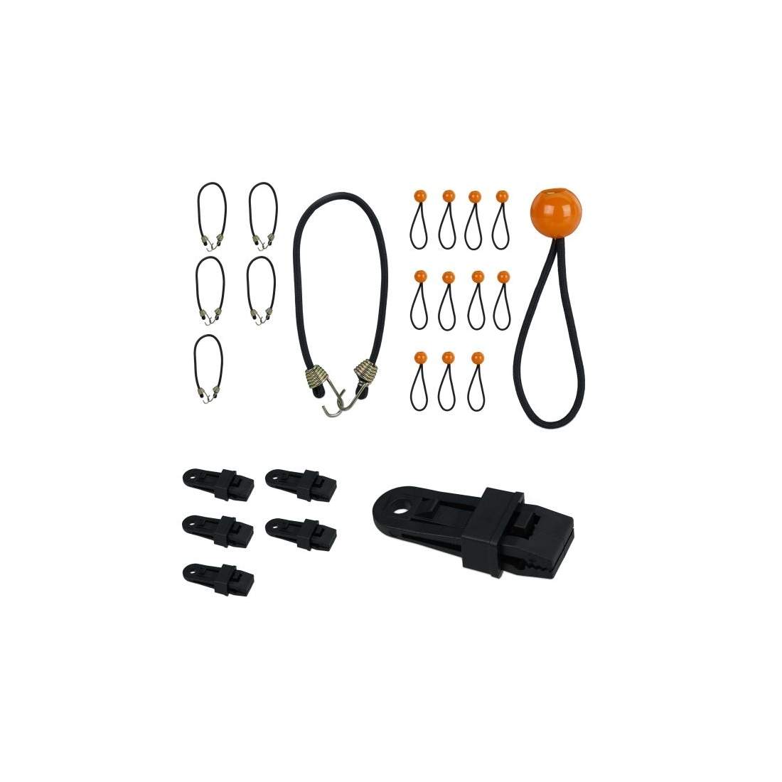 Spännare för presenningar, set om 24 st | Hem & Hobby | Pryloteket