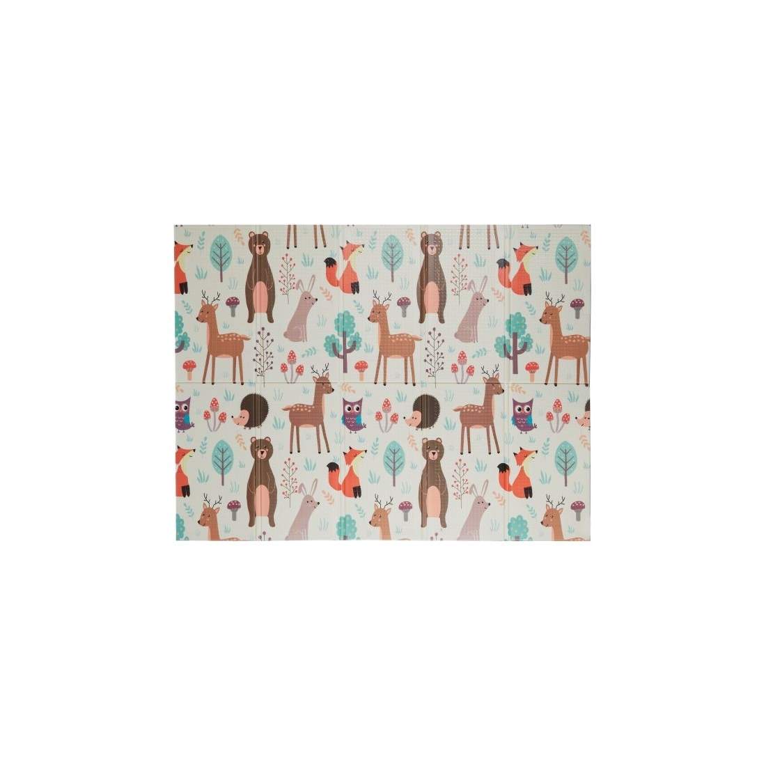 Hopvikbar lekmatta med skogsdjur | Hem & Hobby | Pryloteket