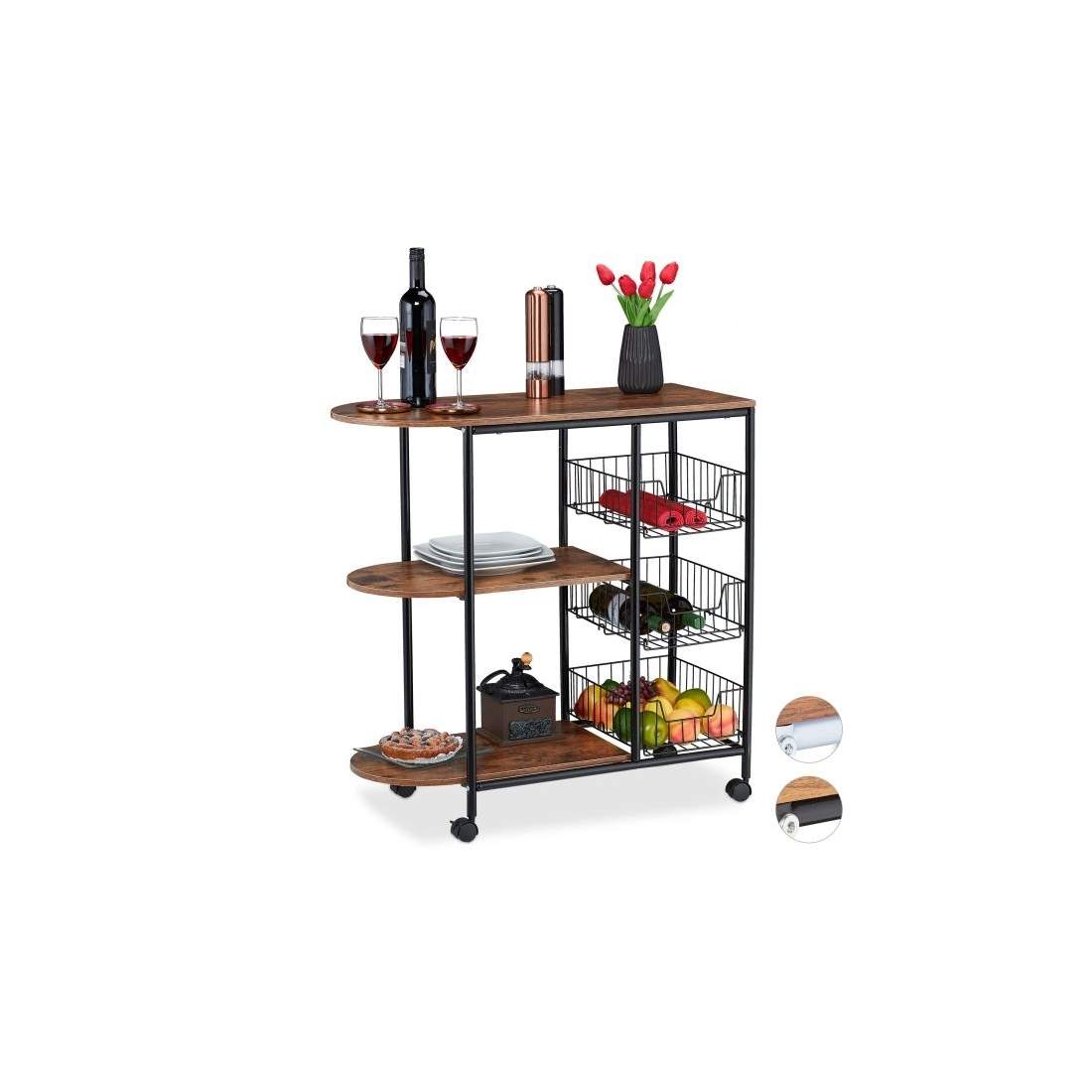 Serveringsvagn Industriell | Hem & Hobby - Hem & Hushåll - Kök - Servering | Pryloteket