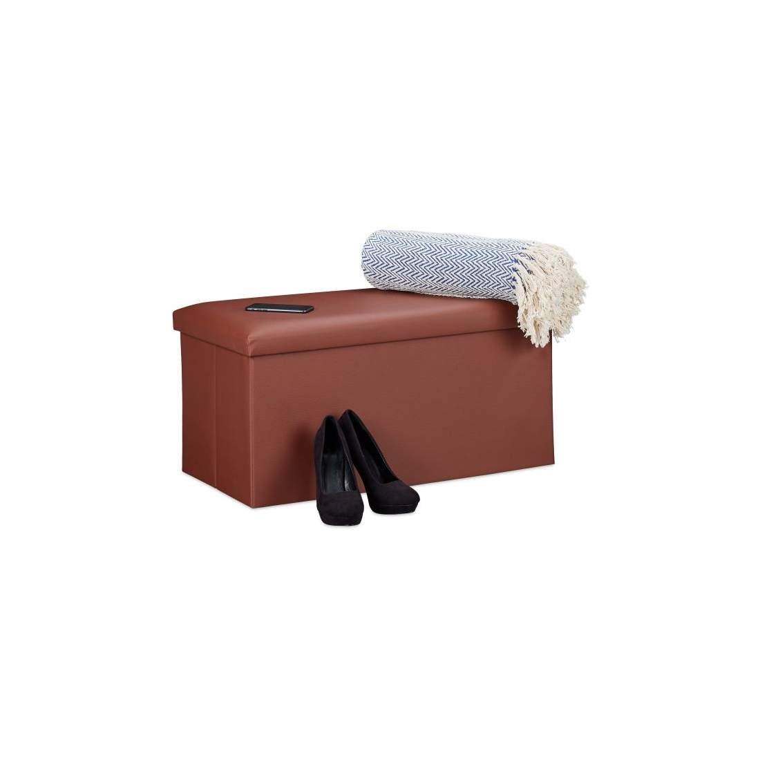 Bänk i konstläder | Mode & Accessoarer - Accessoarer | Pryloteket