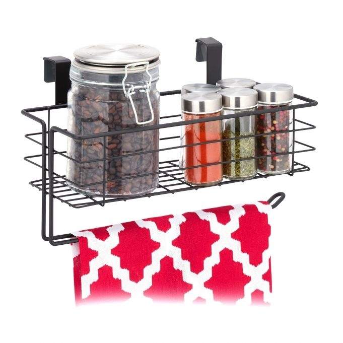 Hængekurv med holder til køkkenrulle