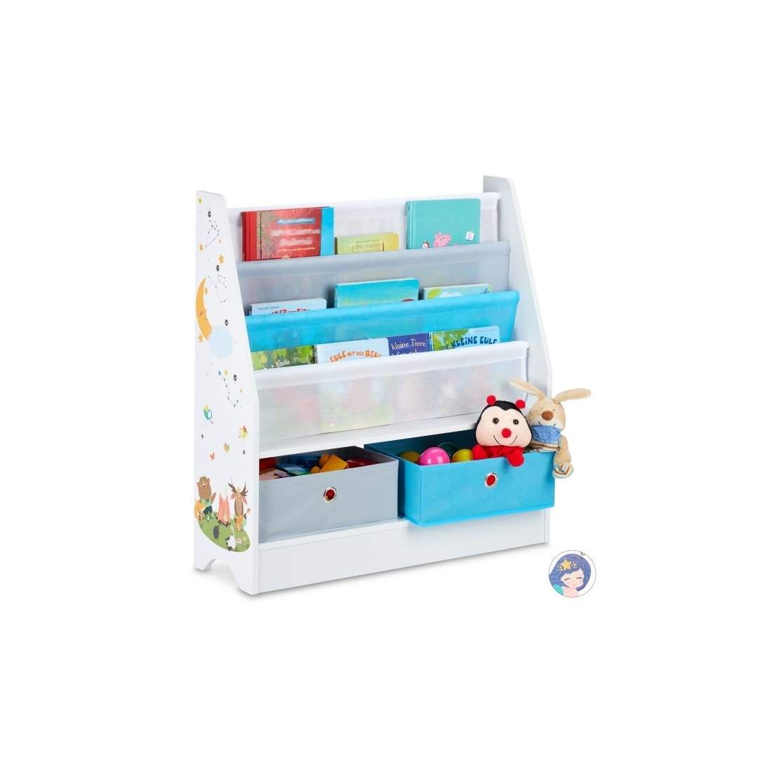 4-fack förvaringslåda | Elektronik - Ljud & Bild - TV-Tillbehör - Fjärrkontroller | Pryloteket