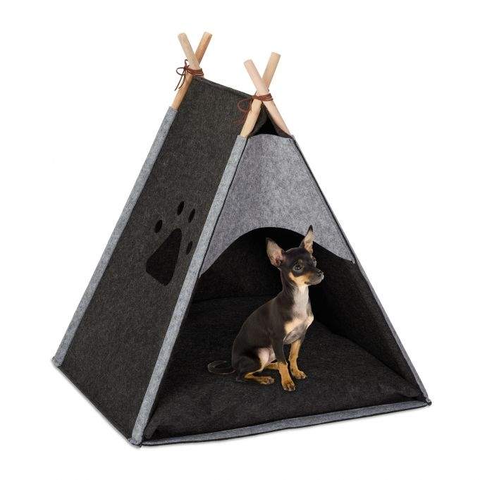 Hundeseng af filt