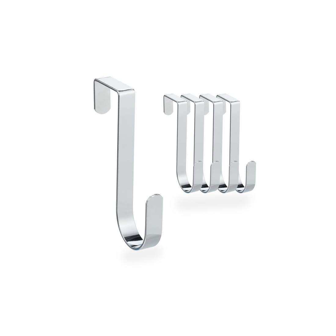 5 st. dörrkrokar i rostfritt stål | Hem & Hobby - Hem & Hushåll - Badrum | Pryloteket