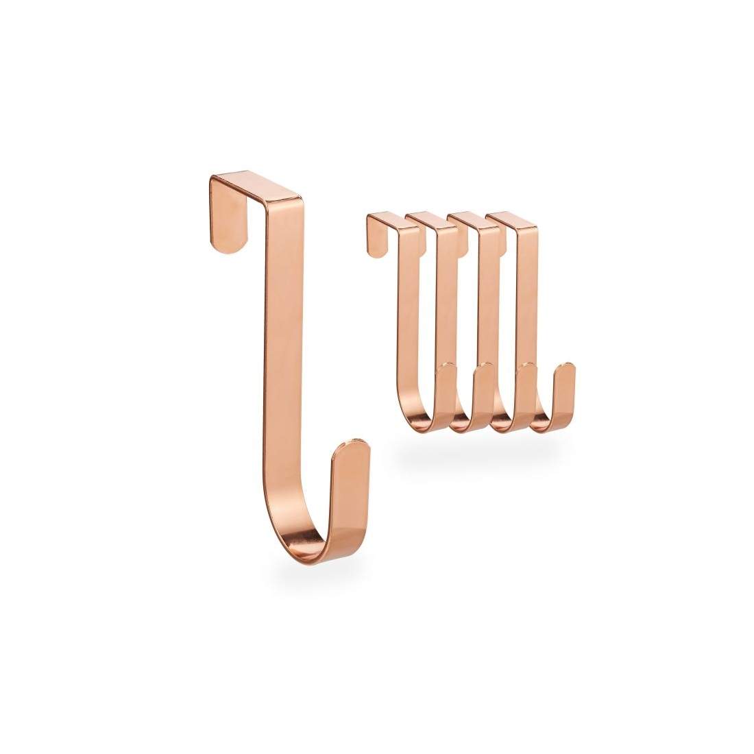 5 st. dörrkrokar i rostfritt stål | Hem & Hobby - Hem & Hushåll - Badrum | Pryloteket