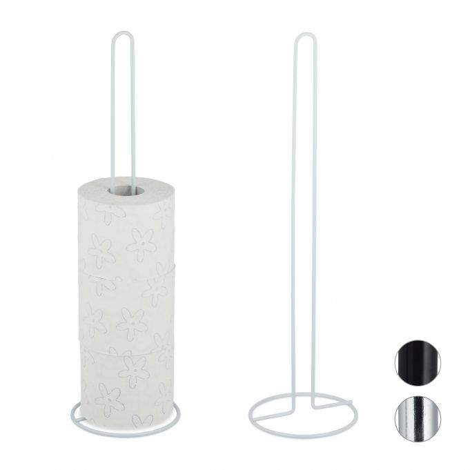 Reserverulleholder sæt af 2 til badeværelse