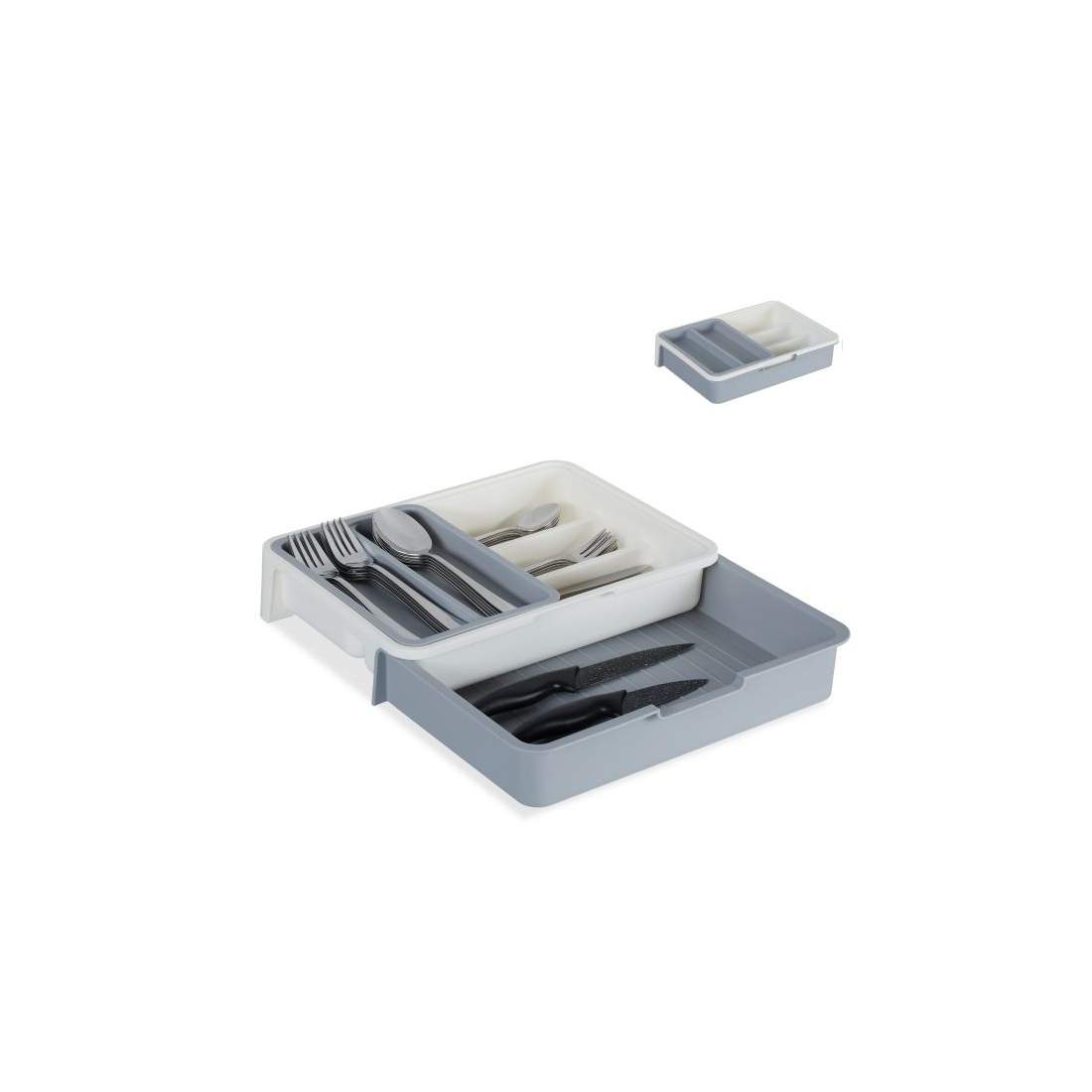 Utdragbar bestickbricka | Hem & Hobby - Hem & Hushåll - Kök - Köksredskap | Pryloteket